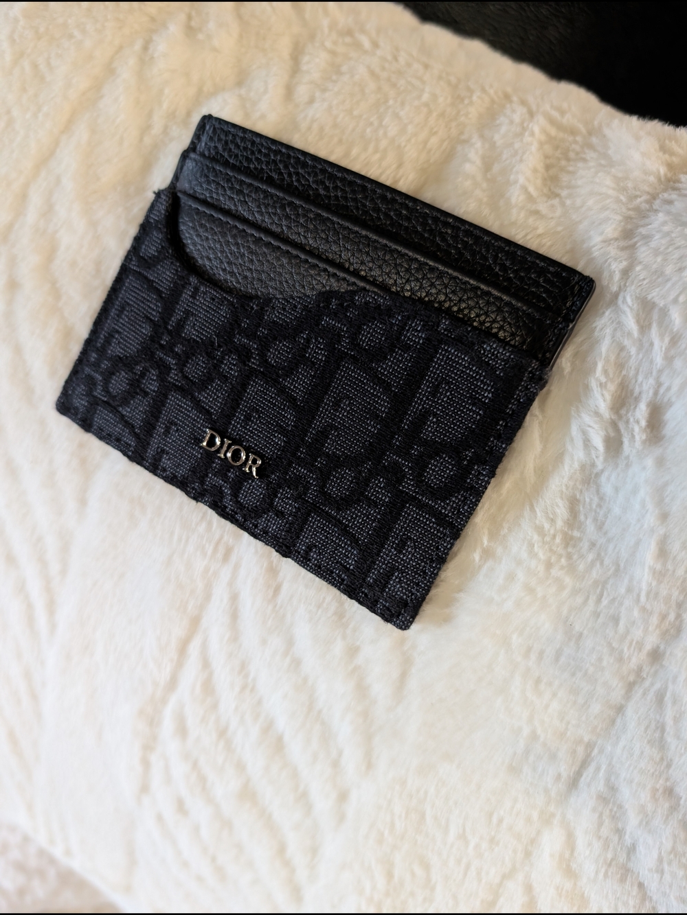 Dior Black Saddle Card Holder - Picture 4 of 6